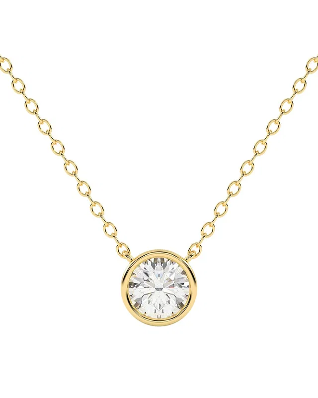 Lab Grown Diamonds 14K 0.75 ct. tw. Lab-Grown Diamond Necklace, image 1 of 1 from Gilt