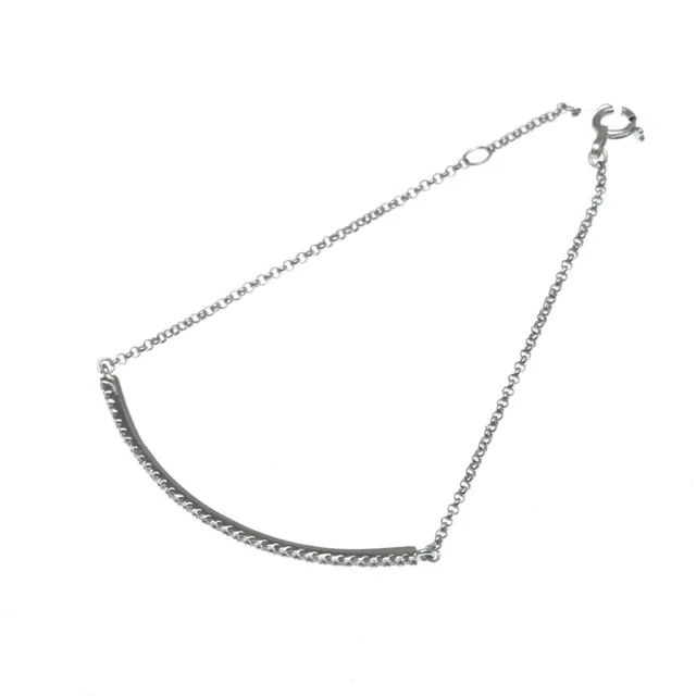 Ponte Vecchio 18k Silver Diamond Charm Bracelet in gray|silver from Poshmark