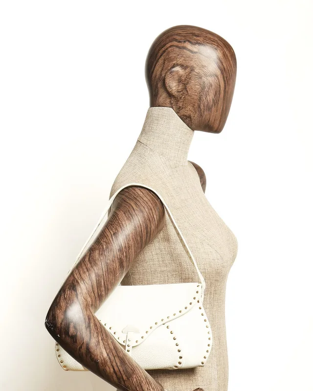 Celine Poulbot Studded Bag in Suede from A Retro Tale, photo 10 of 10
