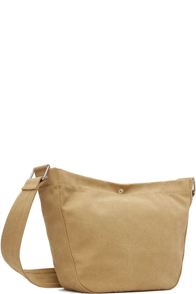 A.P.C. Khaki Journal Small Satchel, photo 3 of 3 from SSENSE