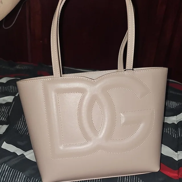 Dolce & Gabbana Blush Pink Leather Tote in brown|neutral Leather from Poshmark, photo 1 of 1