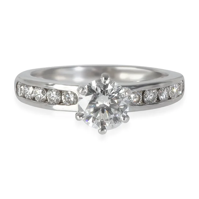 Tiffany & Co. 0.7 ct Round Brilliant Diamond Engagement Ring from myGemma