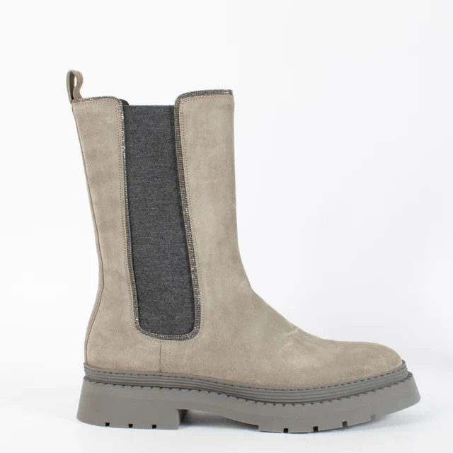 Brunello Cucinelli Suede Ankle Boot - Size 40,5 in Suede from Labellov
