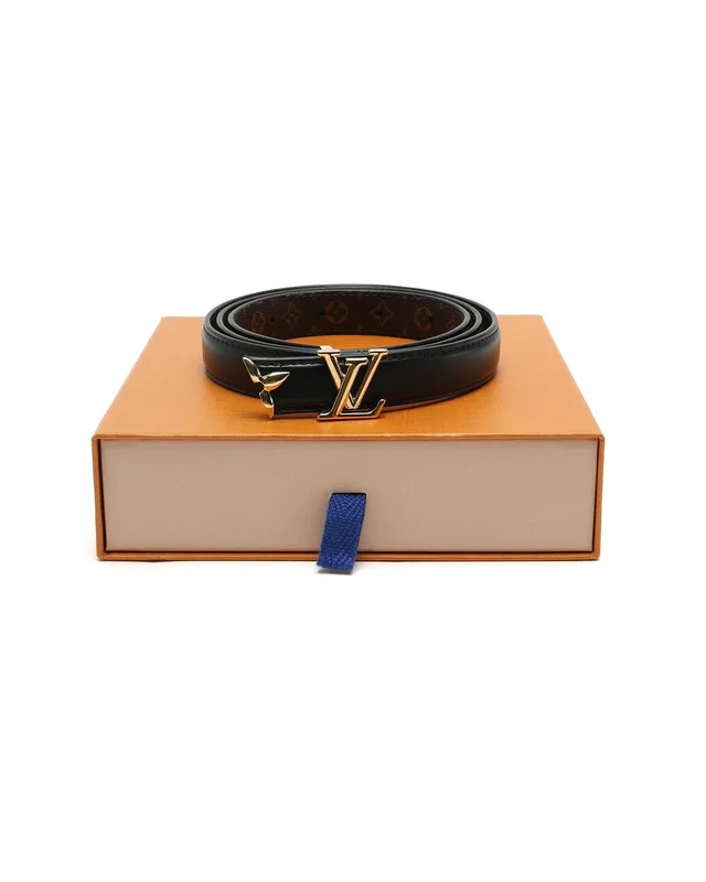 Louis Vuitton Monogram Reversible Belt, Size 80 in Coated canvas from A Retro Tale, photo 2 of 5