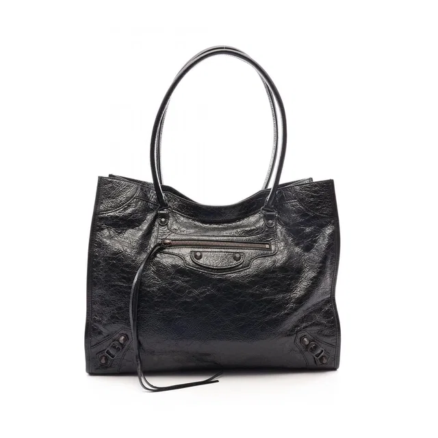 Balenciaga Tote Bag Le City Medium Leather in Leather from The Reluxe