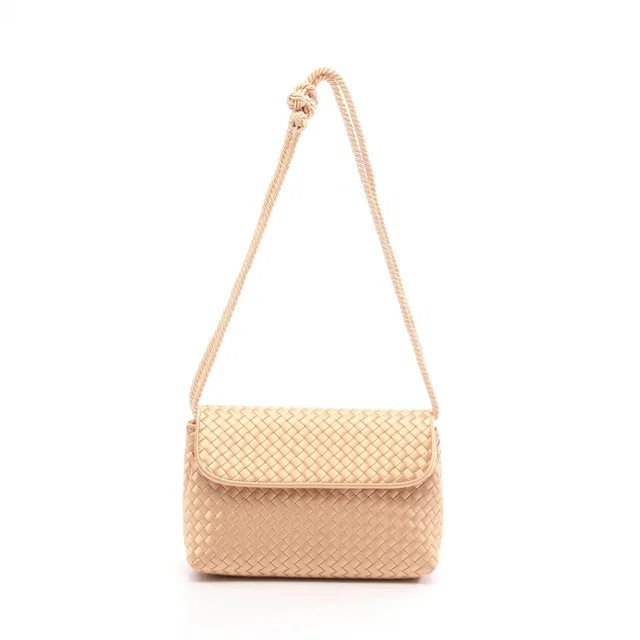 Bottega Veneta Intrecciato Fabric Shoulder Bag in Woven leather from LuxUness