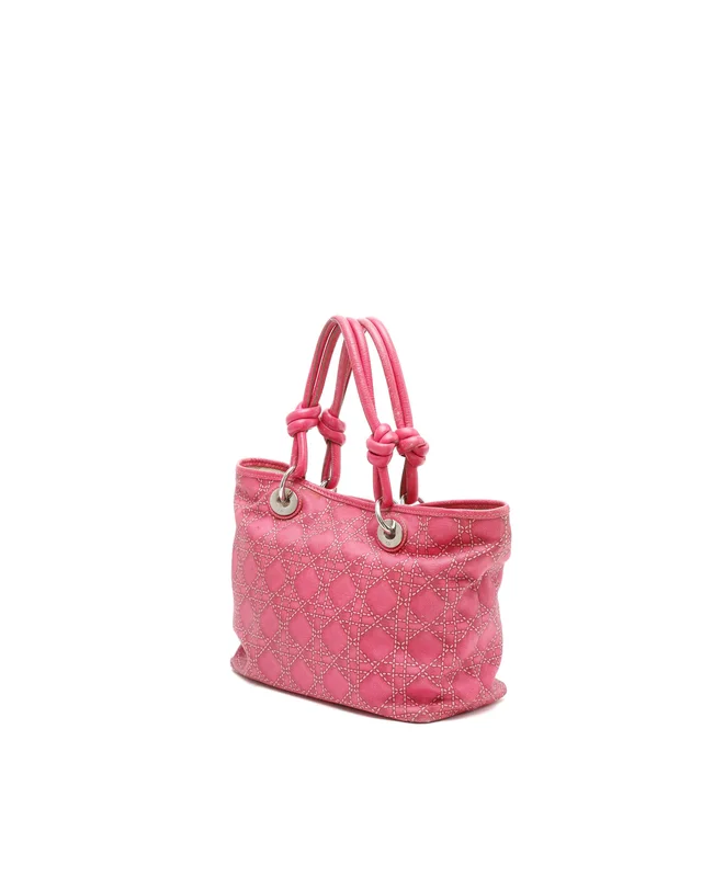 Dior Cannage Panarea Tote Bag in Coated canvas from A Retro Tale, photo 3 of 9