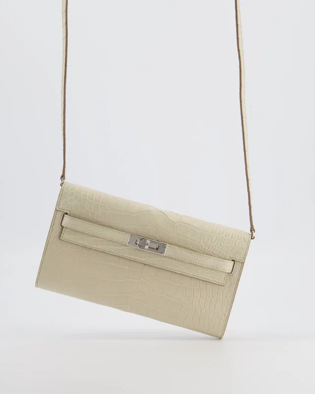Hermès Kelly To Go Bag in Crocodile from Sellier