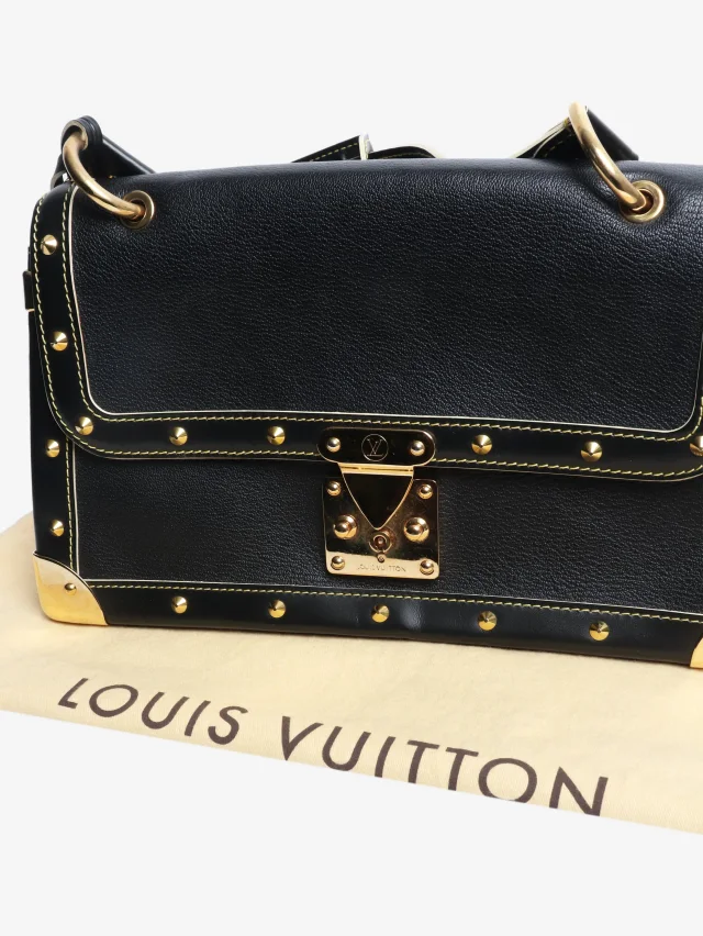 Louis Vuitton 2007 Black studded shoulder bag in Black Leather from Sign of the Times, photo 10 of 10