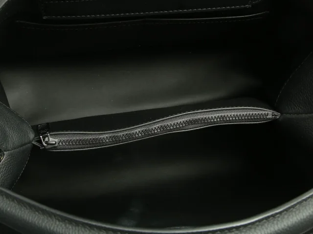 Louis Vuitton So Black Calfksin Capucines GM Souple in Black Calfskin from Ann's Fabulous Finds, photo 8 of 9