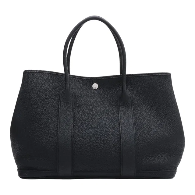 Hermès Garden Party PM, 2017, Black in Black from VINTAGE QOO TOKYO