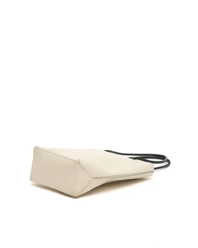 Chanel 2008s Small Vertical Shopping Tote Bag in Leather from A Retro Tale, photo 5 of 9