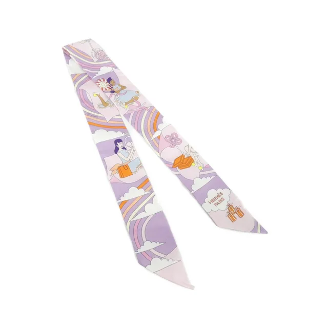 Hermès Carres Volants Twilly Scarf in Silk from The Reluxe