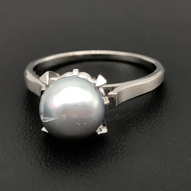 Tasaki Pearl Ring, P(Approx7.9mm), 4.7g, PT900, US Size 6.75 from Luxury Promise