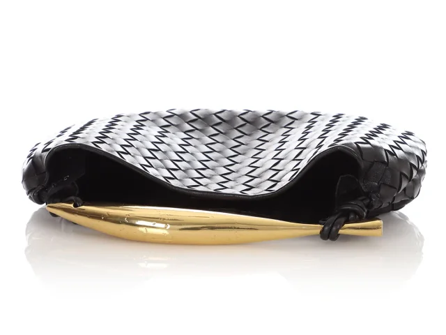 Bottega Veneta Small Black Intrecciato Leather Sardine Tote in Black Woven leather from Ann's Fabulous Finds, photo 7 of 9