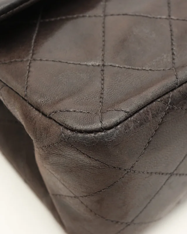 Chanel Classic Medium Double Flap Bag in Leather from A Retro Tale, photo 7 of 13