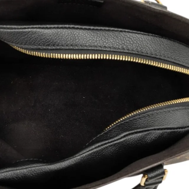 Brown Louis Vuitton Monogram Alma Bnb Satchel in Brown Coated canvas from Designer Revival, photo 2 of 2