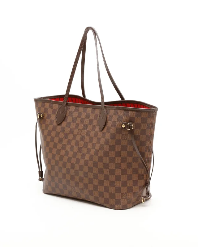 Louis Vuitton Damier Ebene Neverfull MM Tote Bag in Brown from A Retro Tale, photo 3 of 9
