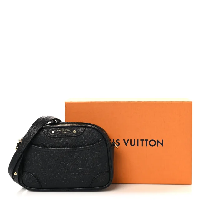 Louis Vuitton Empreinte Monogram Tiny Camera Bag Black in Black Leather from FASHIONPHILE, photo 10 of 10