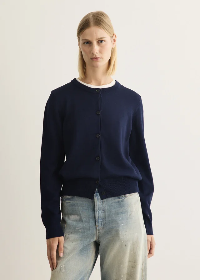 A.P.C. Leonie Cardigan in Blue from Incu, photo 1 of 1