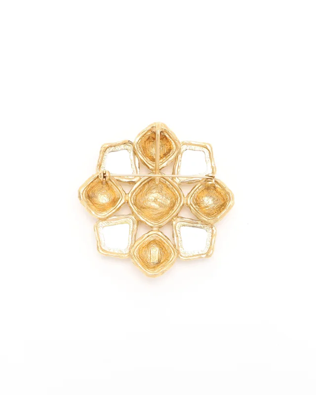 Saint Laurent Flower Brooch from A Retro Tale, photo 2 of 3