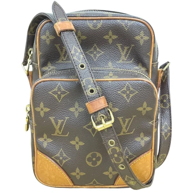 Louis Vuitton Amazon Monogram Shoulder Bag Canvas in Canvas from The Reluxe