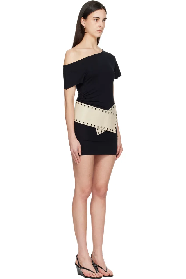 Gimaguas Black Daria Minidress, photo 2 of 5 from SSENSE