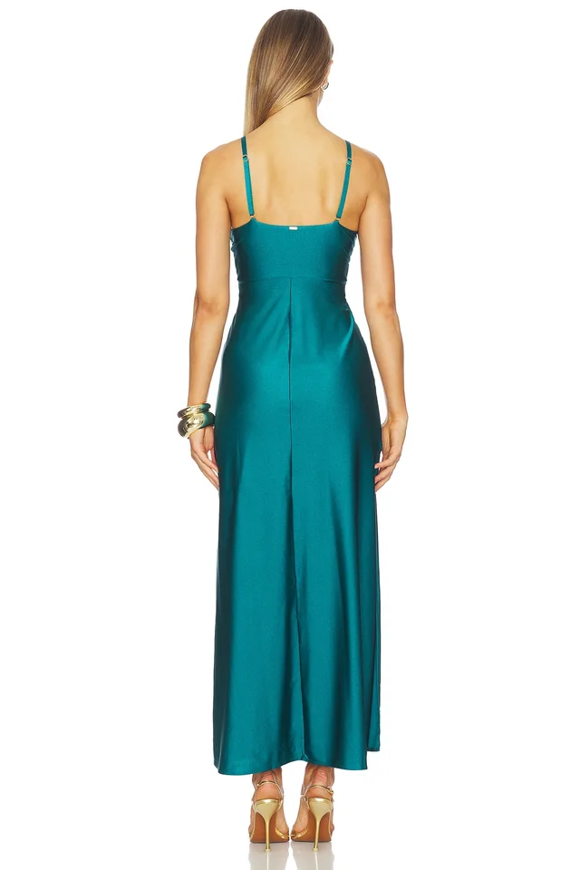 BOAMAR Verona Dress in Emerald, photo 4 of 4 from REVOLVE (Canada)