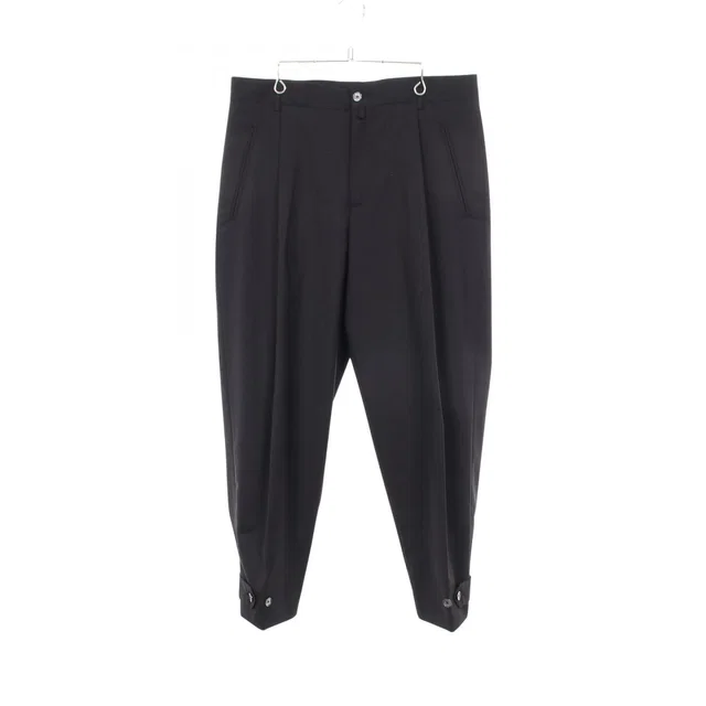 Dolce & Gabbana Pants Wool Tuck Wide in Wool from The Reluxe