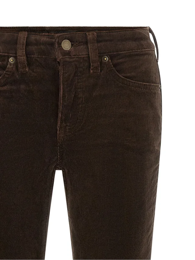 Lauren Ralph Lauren Straight Corduroy Pants, photo 3 of 4 from SENSER