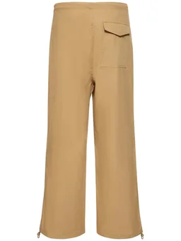 Dion Lee Wide-leg trousers with drawstring closure in 75% Organic Cotton, 25% Recycled Nylon, photo 5 of 5 from LUISAVIAROMA