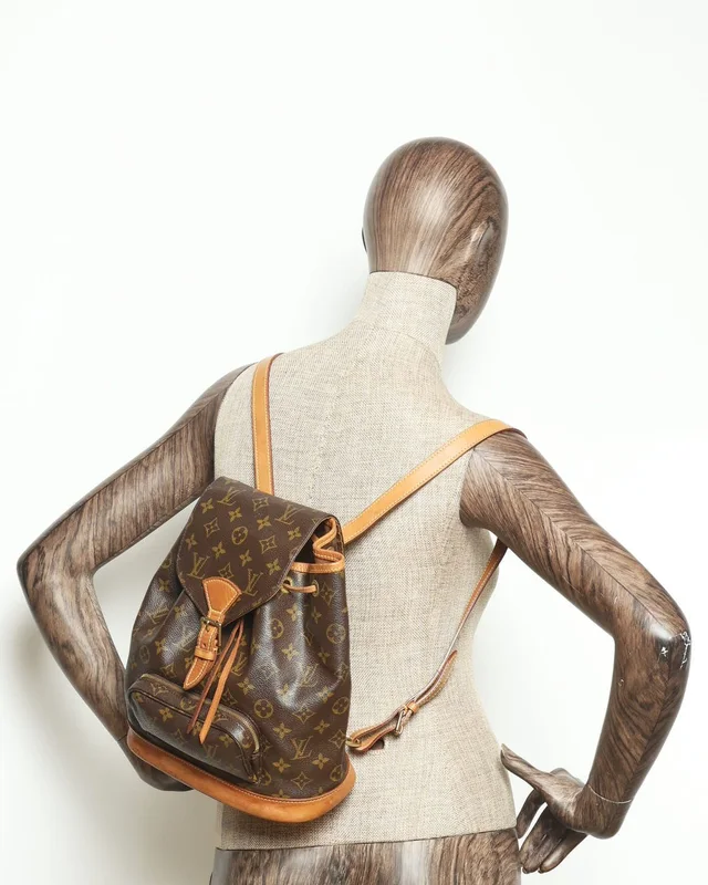 Louis Vuitton Monogram Montsouris MM Backpack in Coated canvas from A Retro Tale, photo 15 of 15