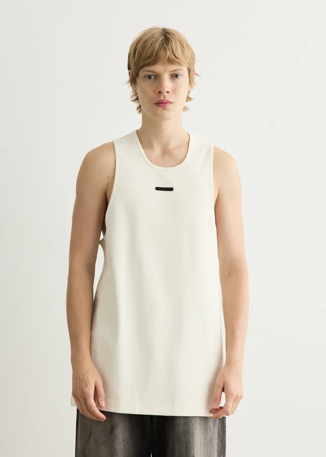 Fear of God Essentials Rib Tank in White from Incu, photo 1 of 1