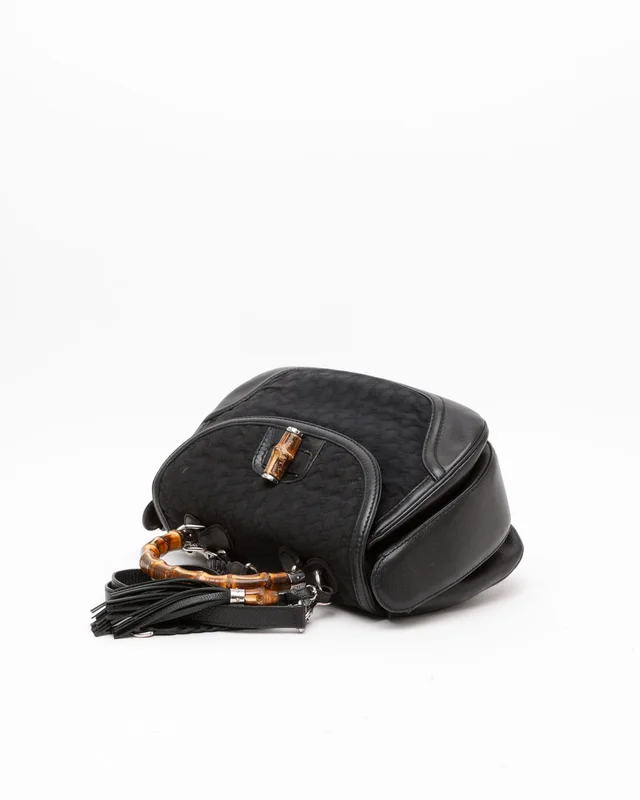 Gucci Large GG Bamboo Bag in Canvas from A Retro Tale, photo 5 of 13