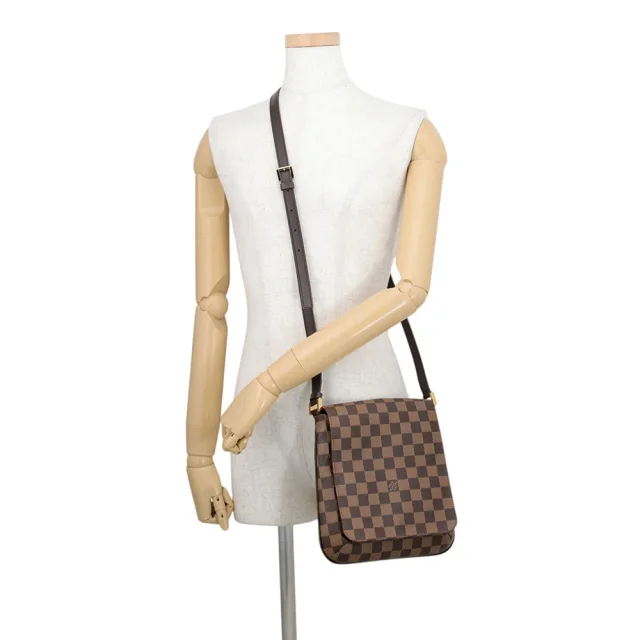 Louis Vuitton Musette Salsa OrangeN51300 Damier Ebene Canvas Size long in Brown Canvas from GALLERY RARE, photo 5 of 19