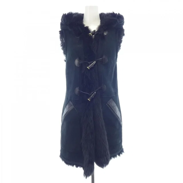 Louis Vuitton Long Vest Black 36 in Black from The Reluxe