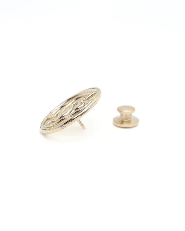 Chanel Coco Mark Pin Brooch from A Retro Tale, photo 2 of 2