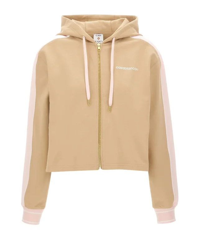 Casablanca Punto side-stripe zip-up hoodie from SENSER, photo 1 of 1