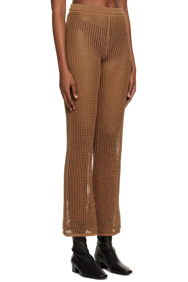 SIR. Brown Dulcie Lounge Pants, photo 2 of 4 from SSENSE