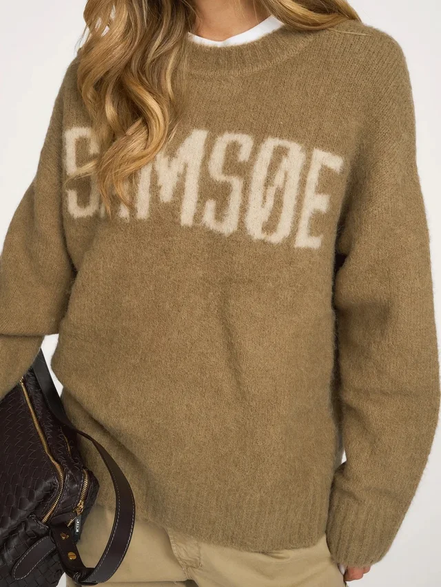 Samsoe Samsoe Crew neck straight sweater, photo 7 of 7 from SENSER