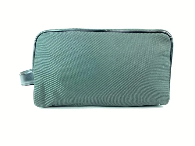 Louis Vuitton Green Taiga Nylon Palana Cosmetic Pouch Toiletry Case in Green Nylon from Bagriculture