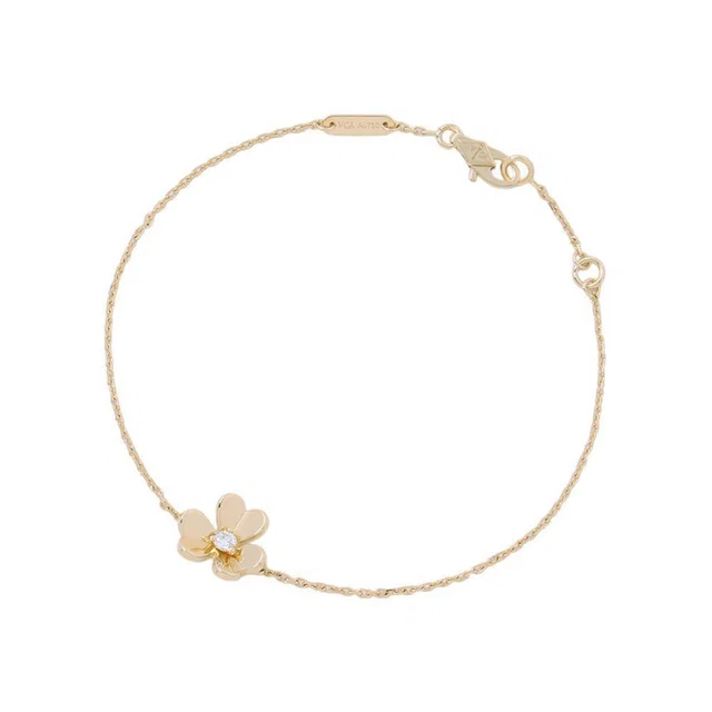 Van Cleef & Arpels Frivole Bracelet Size MiniVCARPJMM00 18K Yellow Gold in Yellow from GALLERY RARE