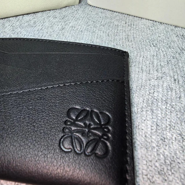 Loewe Men's Wallet - Black/White in black|white from Depop, photo 6 of 9