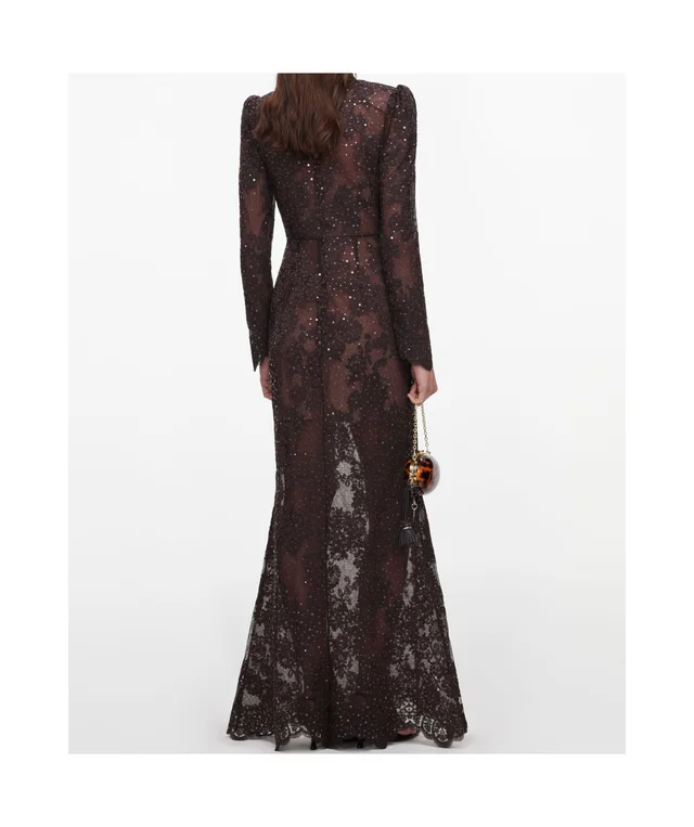 Self-Portrait Long-sleeved dress, photo 4 of 6 from SENSER
