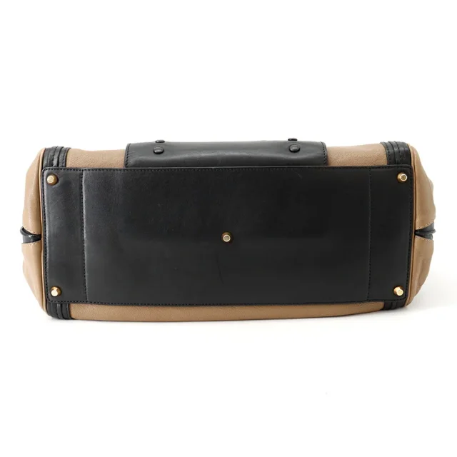 Chloé Alice 2way Shoulder Bag Black/Brown Leather in Black Leather from GALLERY RARE, photo 3 of 18