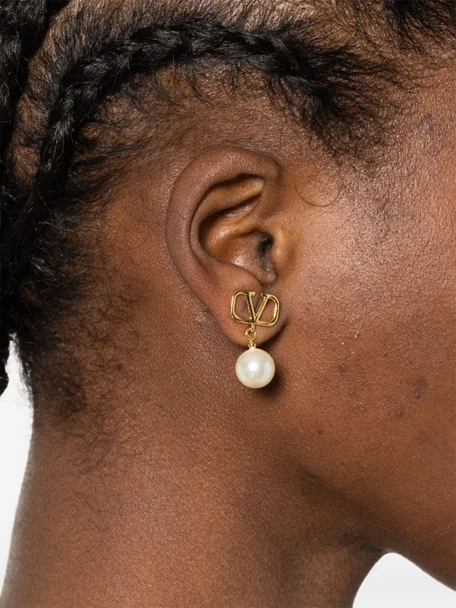 Valentino Garavani Earrings — Gold in Gold from HEWI, photo 3 of 3