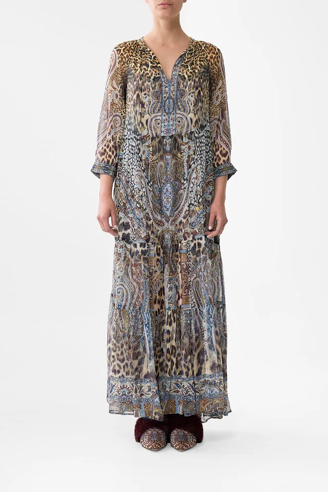 Camilla eBoutique LONG GATHERED PANEL DRESS ISTANBUL ANIMALIA from CAMILLA, photo 1 of 1