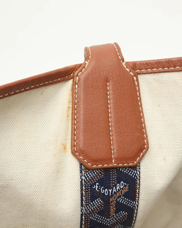 Goyard Belharra Tote Bag in Canvas from A Retro Tale, photo 10 of 11