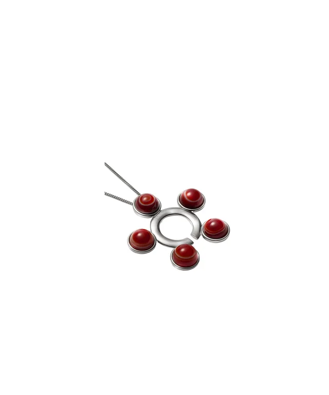Lemaire Circular Multi-Disc Pendant Necklace, photo 2 of 6 from SENSER