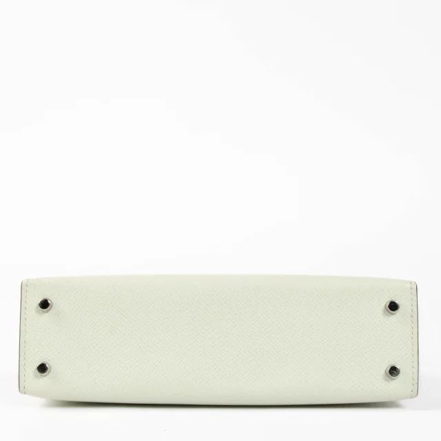 Hermès Kelly Mini II Vert Fizz Epsom PHW in Green Epsom leather from Labellov, photo 4 of 4